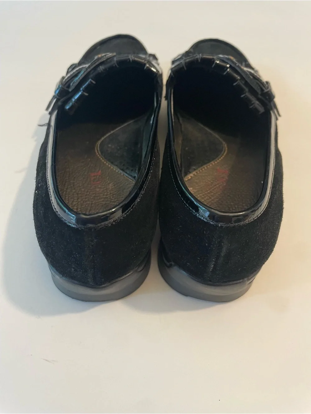 Sesto Meucci black suede